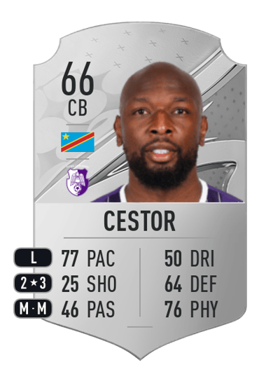 Mike Cestor Rare 66 OVR