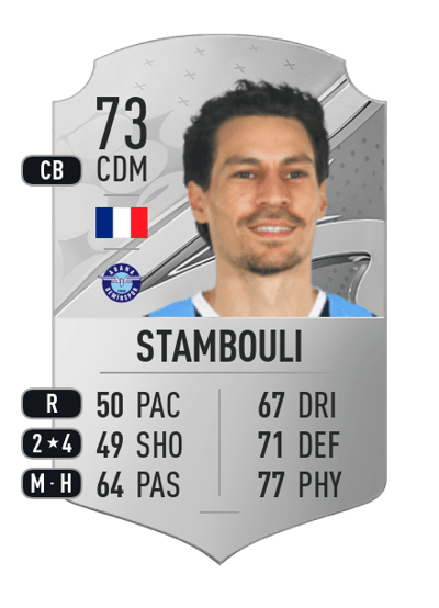 Benjamin Stambouli Rare 73 OVR