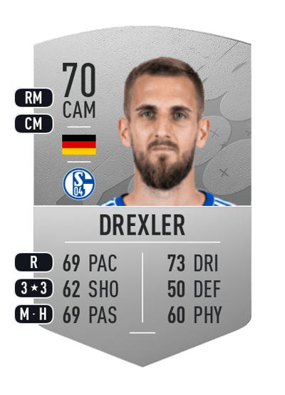 Dominick Drexler Common 70 OVR