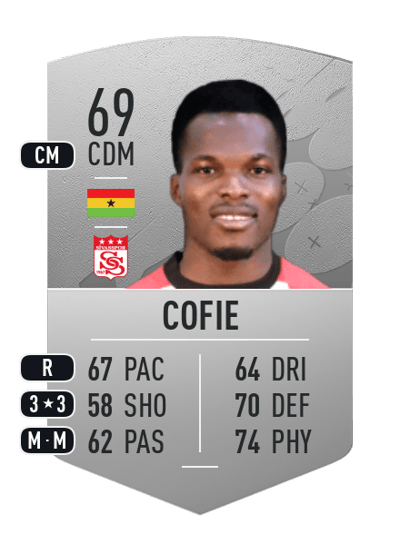 Isaac Cofie Common 69 OVR