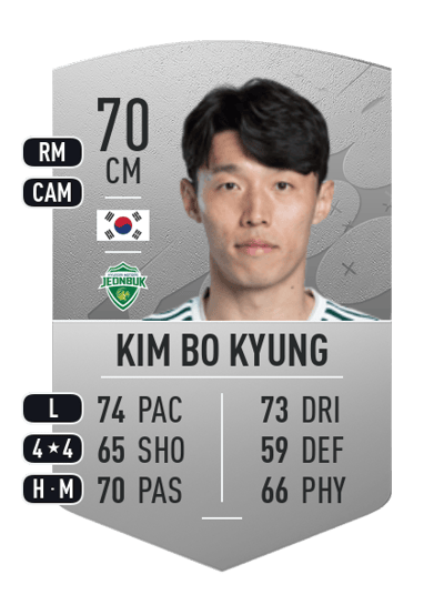 Kim Bo Kyung Common 70 OVR