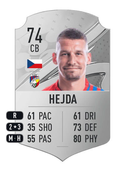 Lukáš Hejda Rare 74 OVR