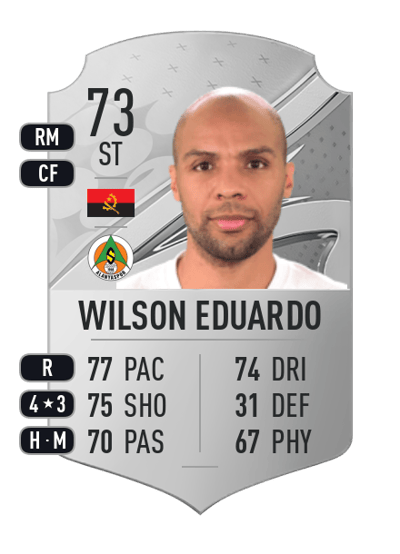 Wilson Eduardo Rare 73 OVR