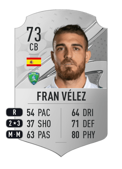 Fran Vélez Rare 73 OVR