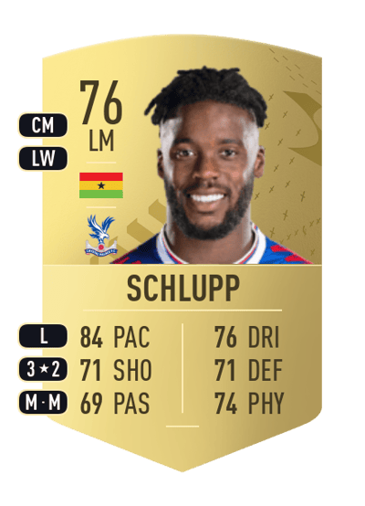 Jeffrey Schlupp Common 76 OVR