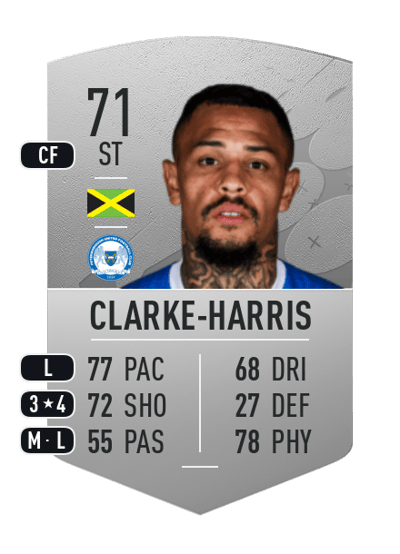 Jonson Clarke-Harris Common 71 OVR