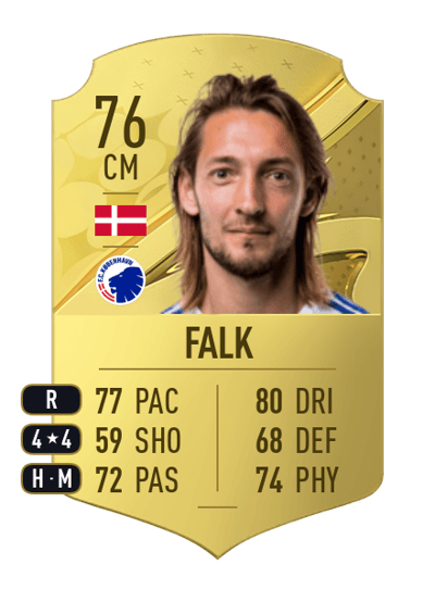 Rasmus Falk Rare 76 OVR