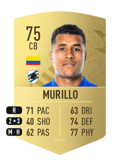 Jeison Murillo Common 75 OVR