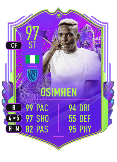 Victor Osimhen Award Winner 97 OVR