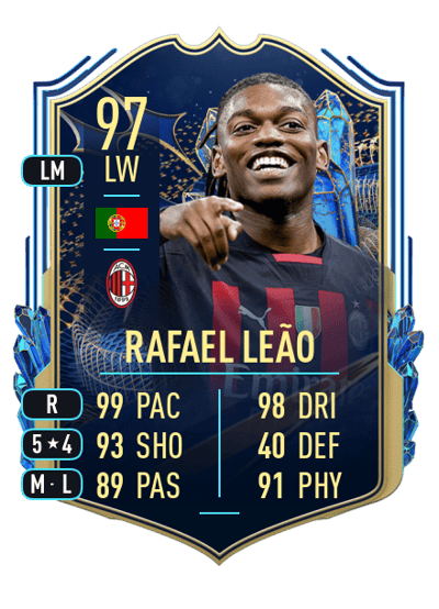 Rafael Leão Team of the Season 97 OVR