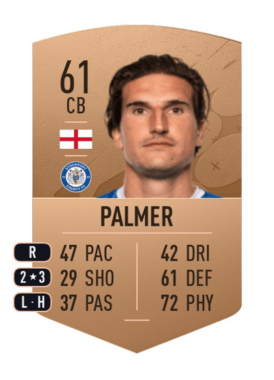 Ash Palmer Common 61 OVR