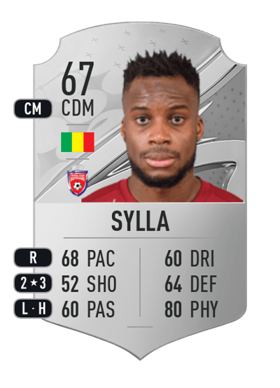 Yacouba Sylla Rare 67 OVR