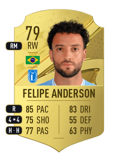 Felipe Anderson Rare 79 OVR