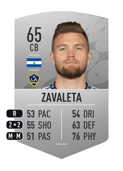 Eriq Zavaleta Common 65 OVR