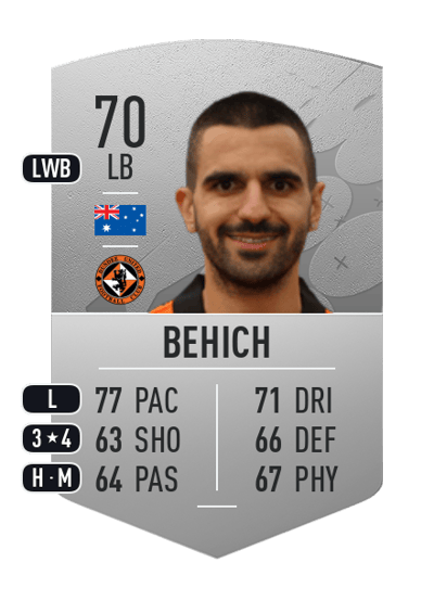 Aziz Behich Common 70 OVR