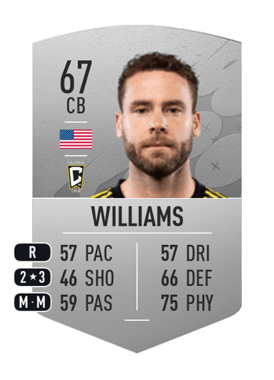 Josh Williams Common 67 OVR