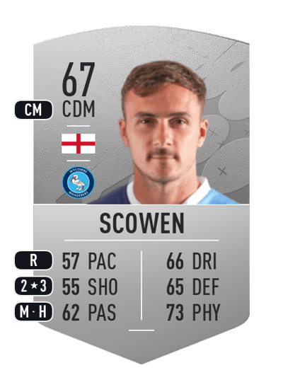 Josh Scowen Common 67 OVR