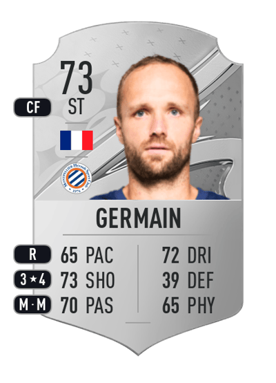 Valère Germain Rare 73 OVR
