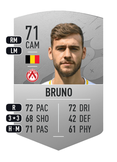 Massimo Bruno Common 71 OVR