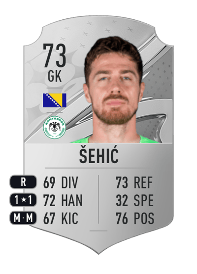 Ibrahim Šehić Rare 73 OVR