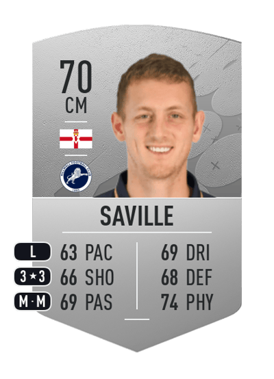 George Saville Common 70 OVR