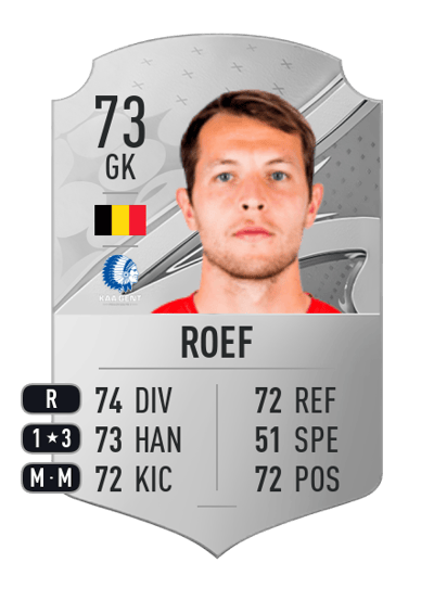 Davy Roef Rare 73 OVR