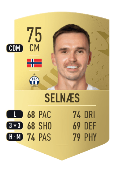 Ole Kristian Selnæs Common 75 OVR