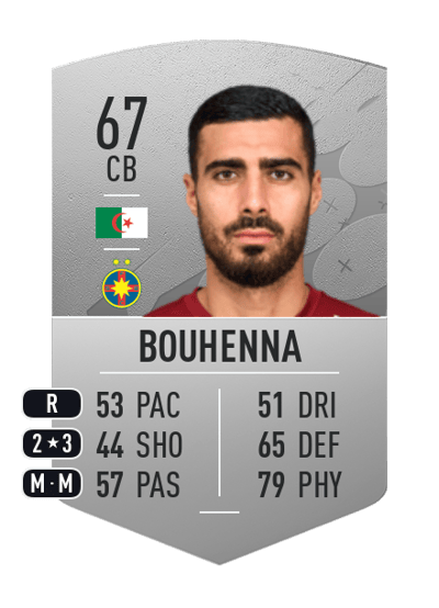 Rachid Bouhenna Common 67 OVR