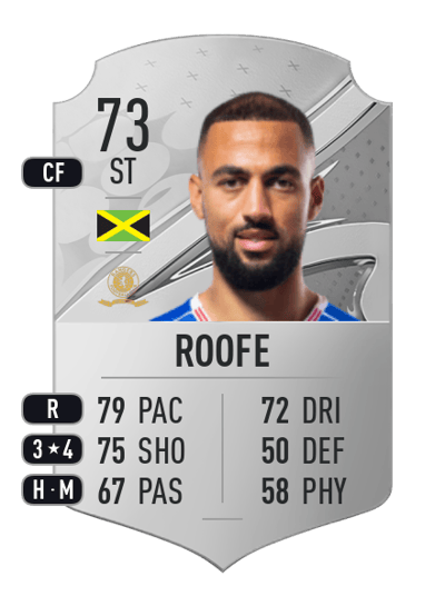 Kemar Roofe Rare 73 OVR