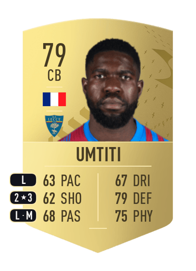 Samuel Umtiti Common 79 OVR