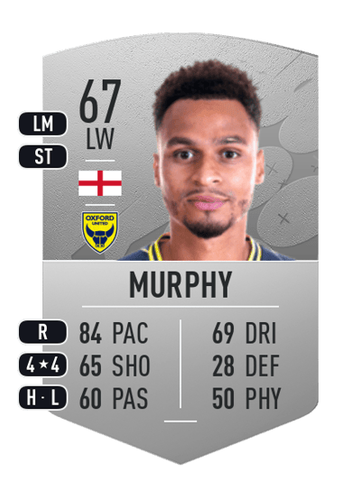 Josh Murphy Common 67 OVR