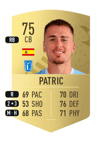 Patric Common 75 OVR