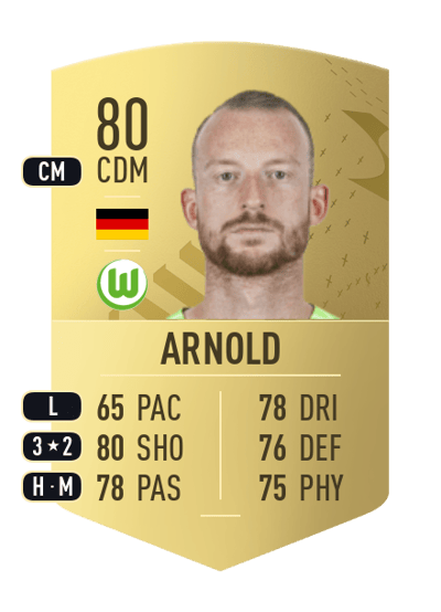 Maximilian Arnold Common 80 OVR