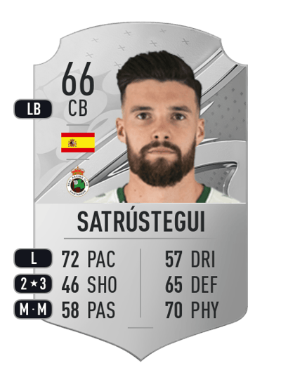 Satrústegui Rare 66 OVR