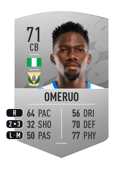 Kenneth Omeruo Common 71 OVR