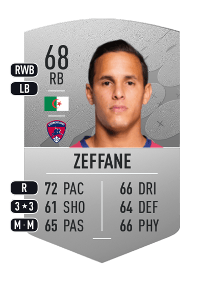 Mehdi Zeffane Common 68 OVR