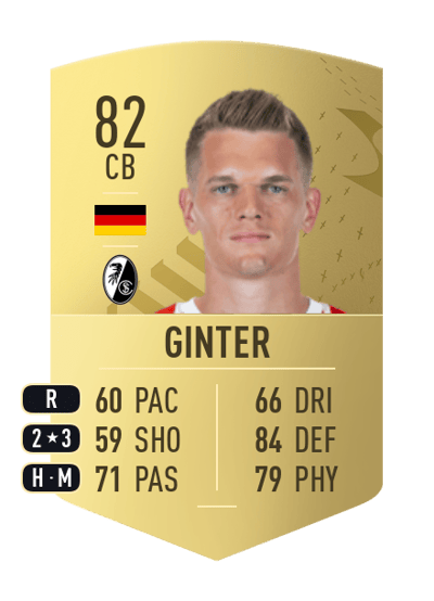 Matthias Ginter Common 82 OVR