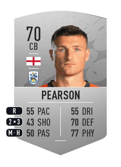 Matty Pearson Common 70 OVR