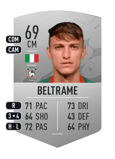 Stefano Beltrame Common 69 OVR