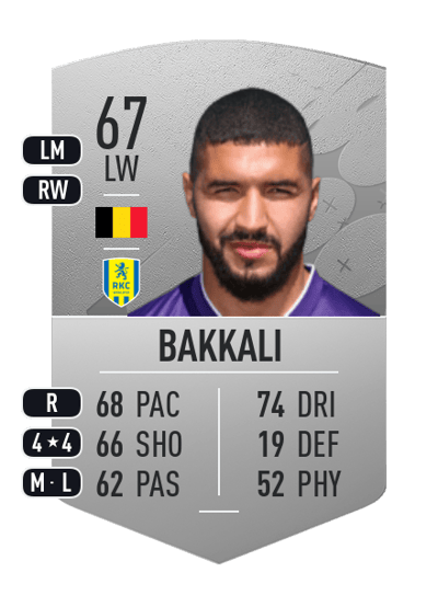 Zakaria Bakkali Common 67 OVR
