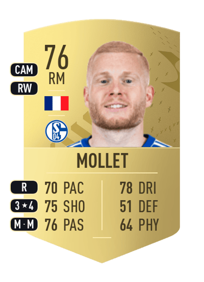 Florent Mollet Common 76 OVR