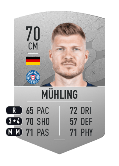 Alexander Mühling Common 70 OVR