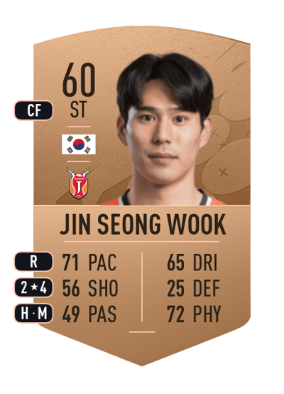 Jin Seong Wook Common 60 OVR