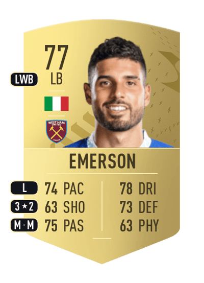 Emerson Common 77 OVR