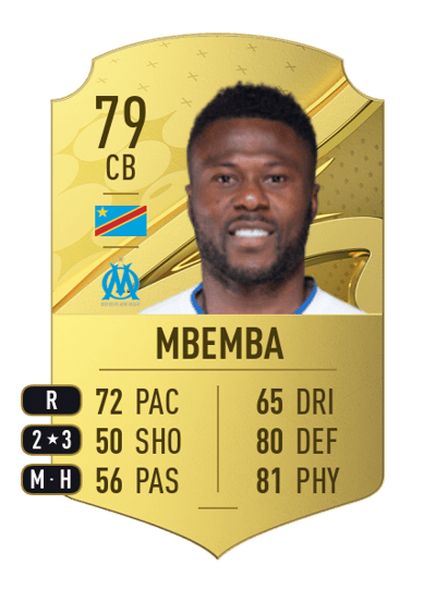 Chancel Mbemba Rare 79 OVR