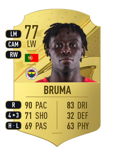 Bruma Rare 77 OVR