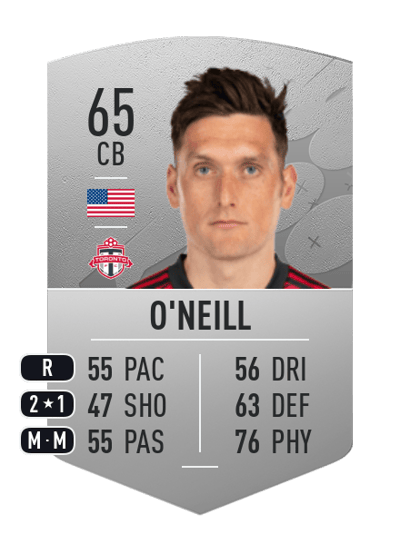 Shane O'Neill Common 65 OVR