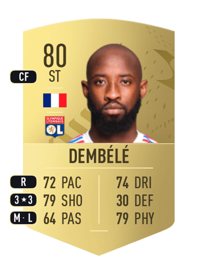 Moussa Dembélé Common 80 OVR