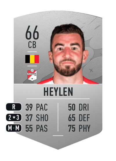 Michaël Heylen Common 66 OVR