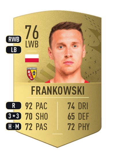 Przemysław Frankowski Common 76 OVR